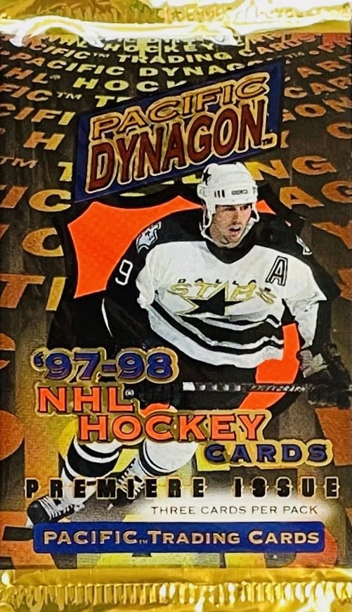 1997-98 Pacific Dynagon Hockey Hobby Balíček