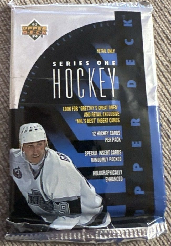 1993-94 Upper Deck Series 1 Hockey Retail Balíček
