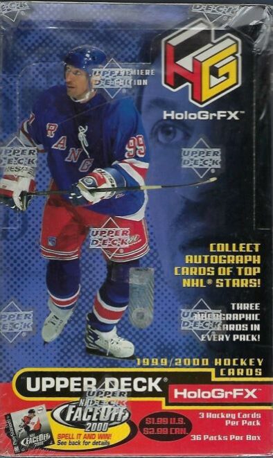 1999-00 UD HoloGrFX Premier Hobby Balíček