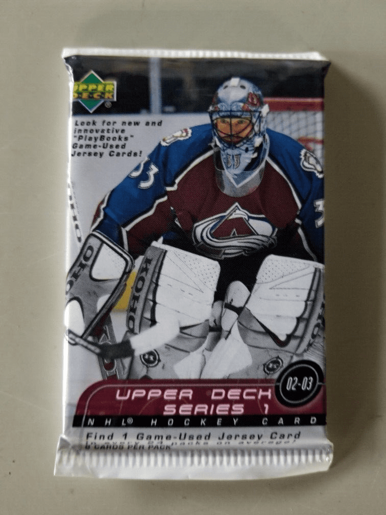 2002-03 Upper Deck Series 1 Hockey Hobby Balíček