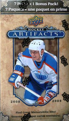 2008-09 Upper Deck Artifacts Hockey Blaster Box