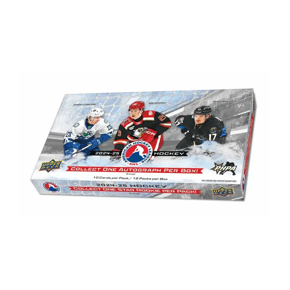 2024-25 Upper Deck AHL Hockey Hobby Box