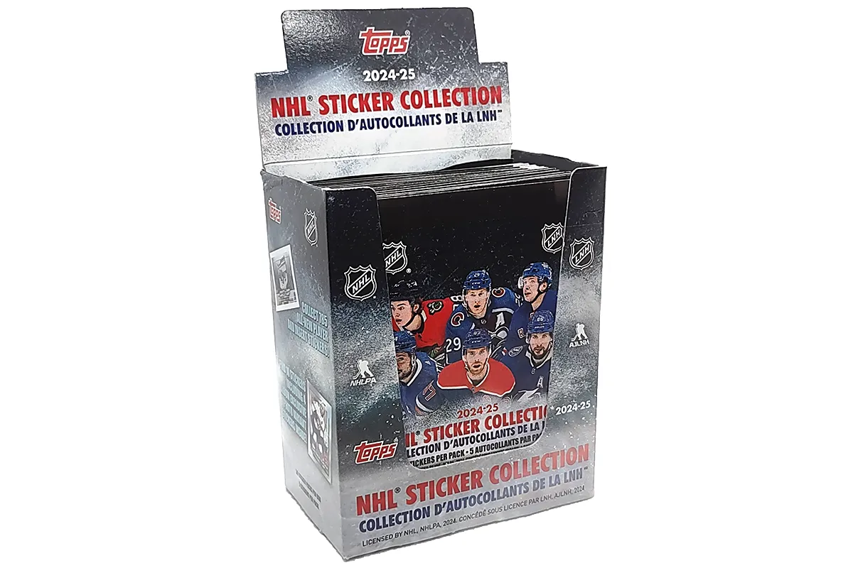 2024-25 Topps Hockey Stickers Box
