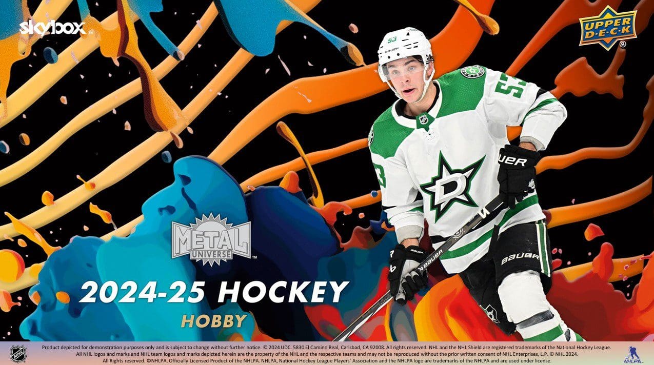 2024-25 Upper Deck Skybox Metal Universe Hockey Hobby Balíček - Obrázek 7