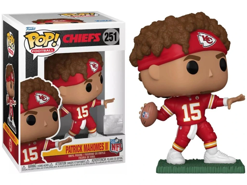 Funko POP! 251 Football: Chiefs - Patrick Mahomes II