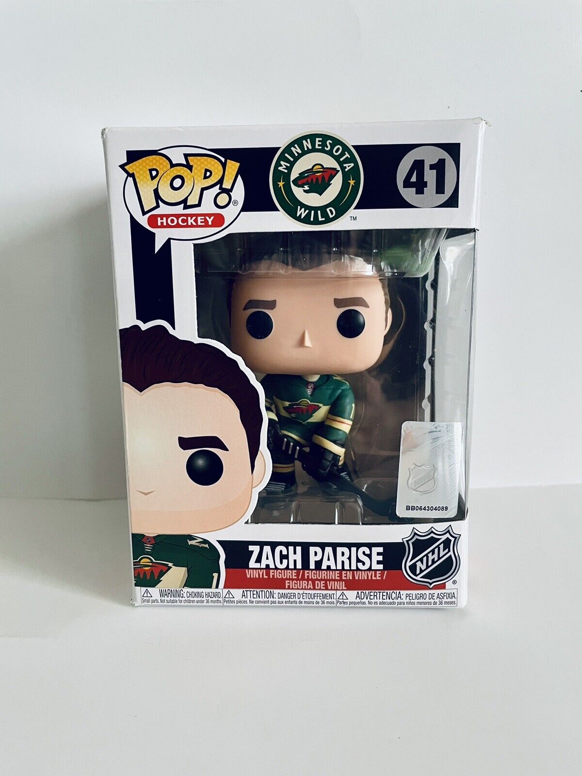 Funko Pop! NHL - Minnesota Wild - Zach Parise 41