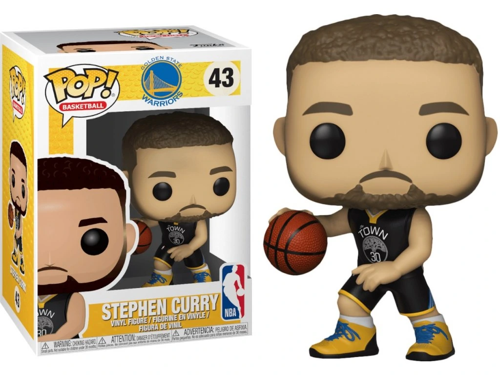 Funko POP! 43 Basketball: Golden State Warriors - Stephen Curry