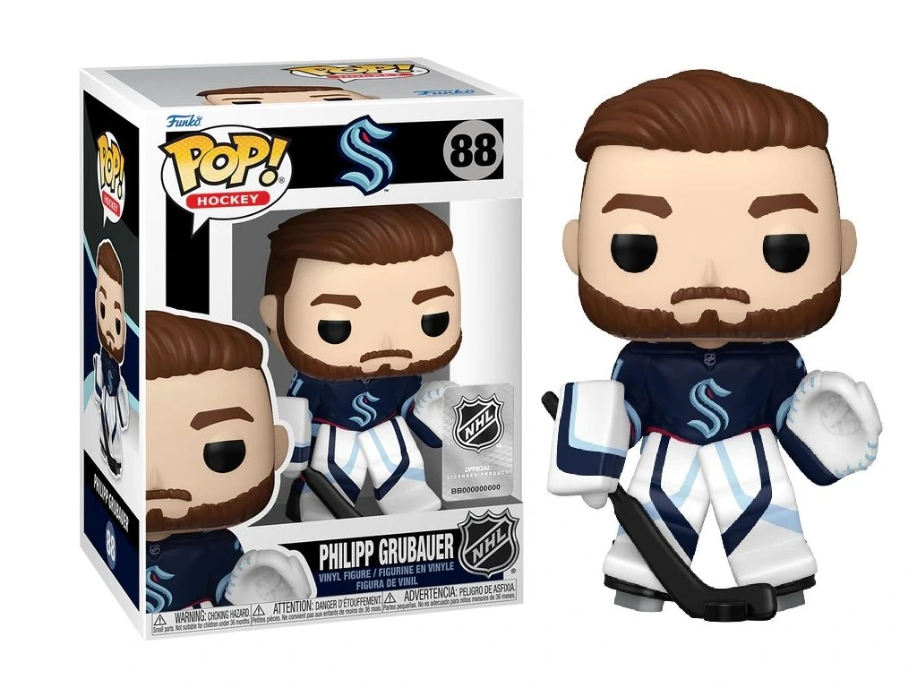 Funko POP! 88 Hockey: Seattle Kraken - Philipp Grubauer