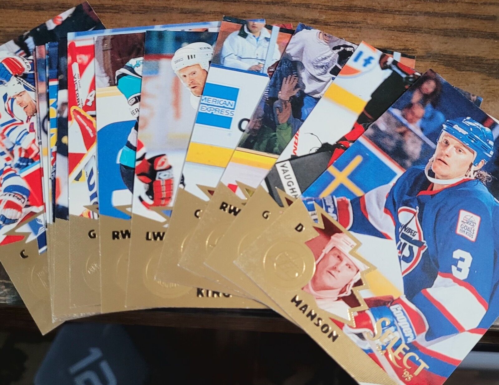 1994-95 Pinnacle Select Hockey Card Base Set