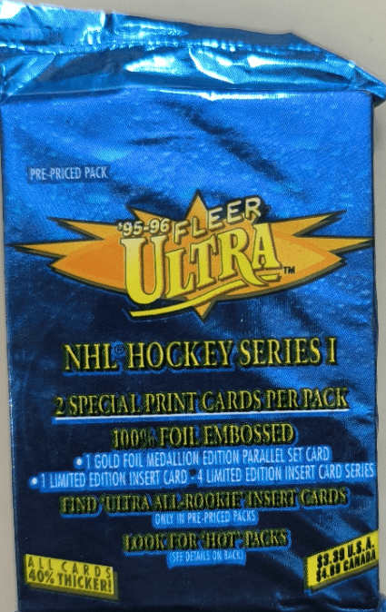 1995-96 Fleer Ultra Jumbo Série 1  Balíček
