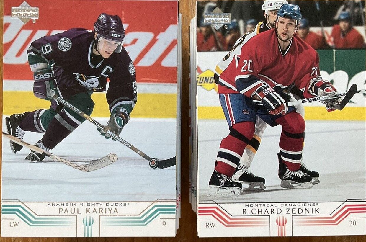 2001-02 Upper Deck Series 1 Base Set