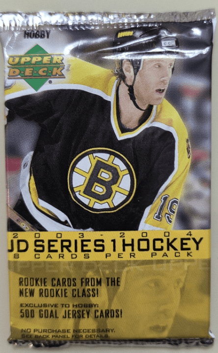2003-04 Upper Deck  Series 1 Hockey Hobby Balíček
