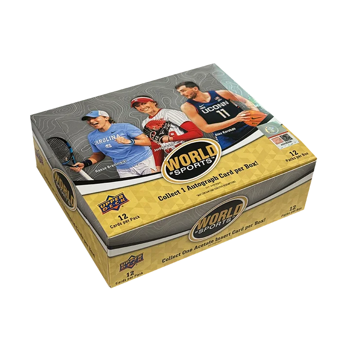 2025 Upper Deck World of Sports Volume 1 Hobby Box