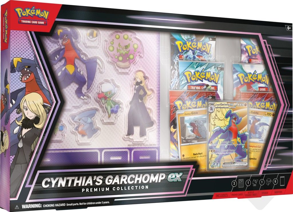 Pokémon TCG: Cynthia’s Garchomp ex Premium Collection