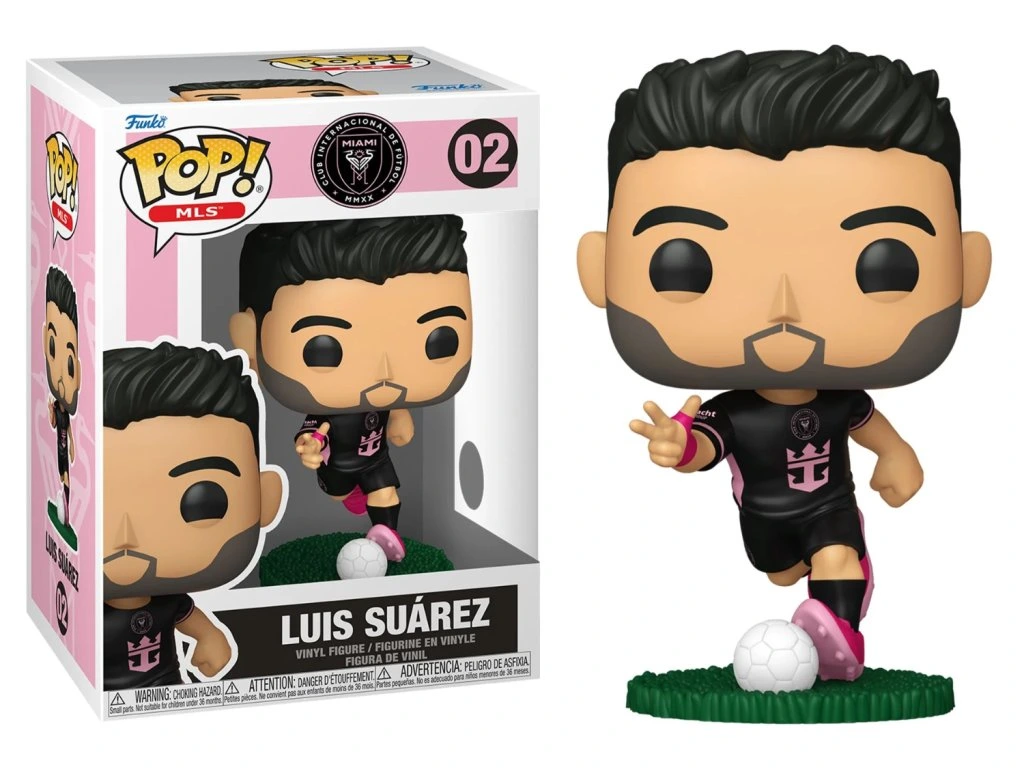 Funko POP! 02 MLS: Inter Miami - Luis Suárez