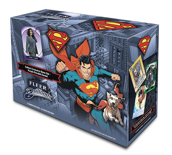 2025 Upper Deck Fleer Brilliants Superman Mega Box