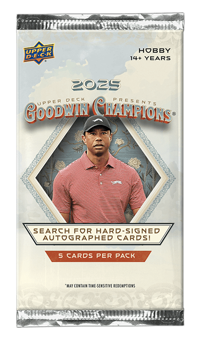 2025 Upper Deck Goodwin Champions Hobby Balíček
