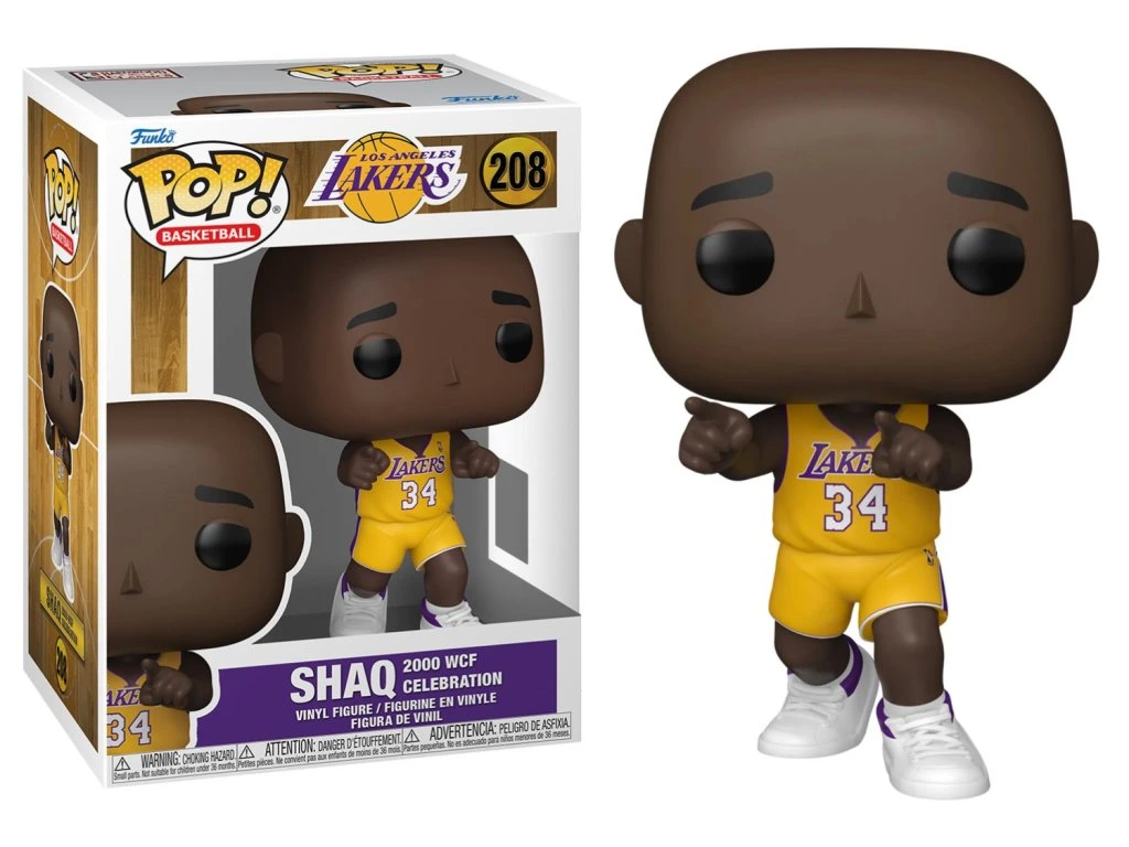 Funko POP! 208 Basketball: Los Angeles Lakers - Shaq 2000 WCF Celebration
