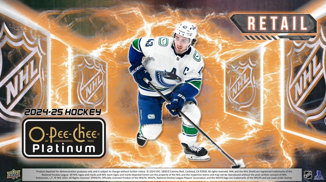 2024-25 Upper Deck O-Pee-Chee Platinum Hockey Blaster Box - Obrázek 8