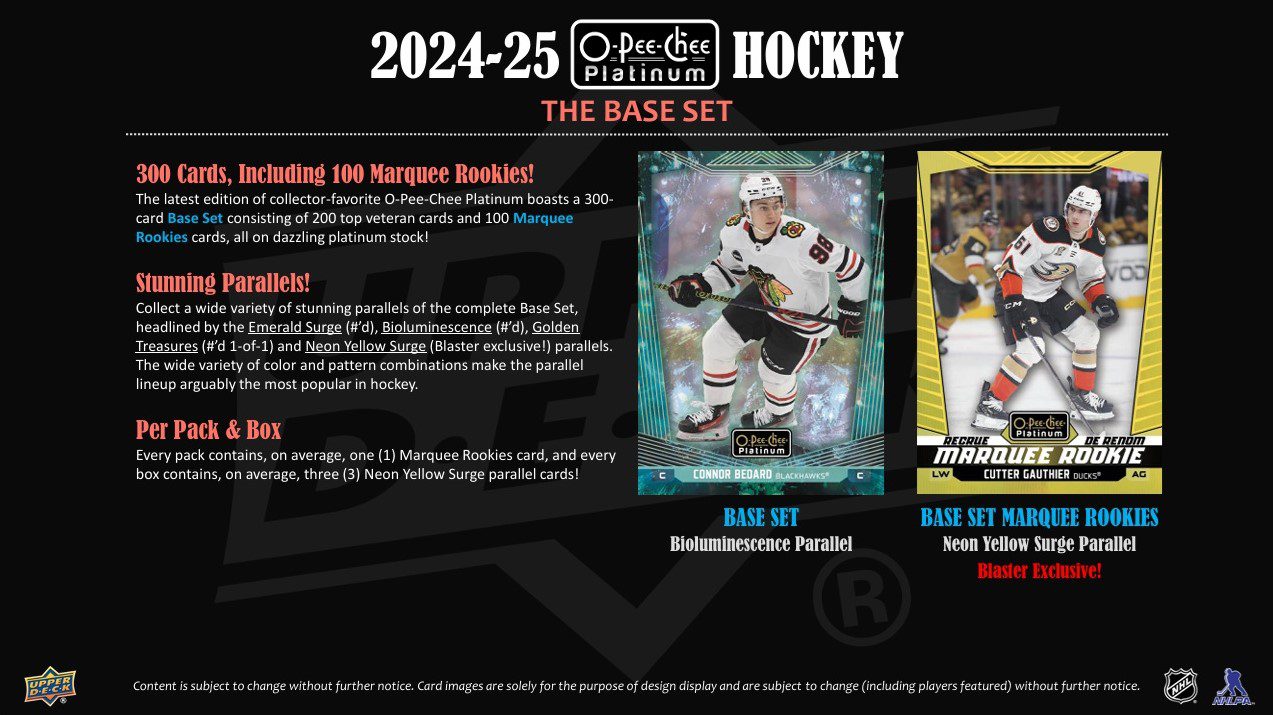 2024-25 Upper Deck O-Pee-Chee Platinum Hockey Blaster Box - Obrázek 6