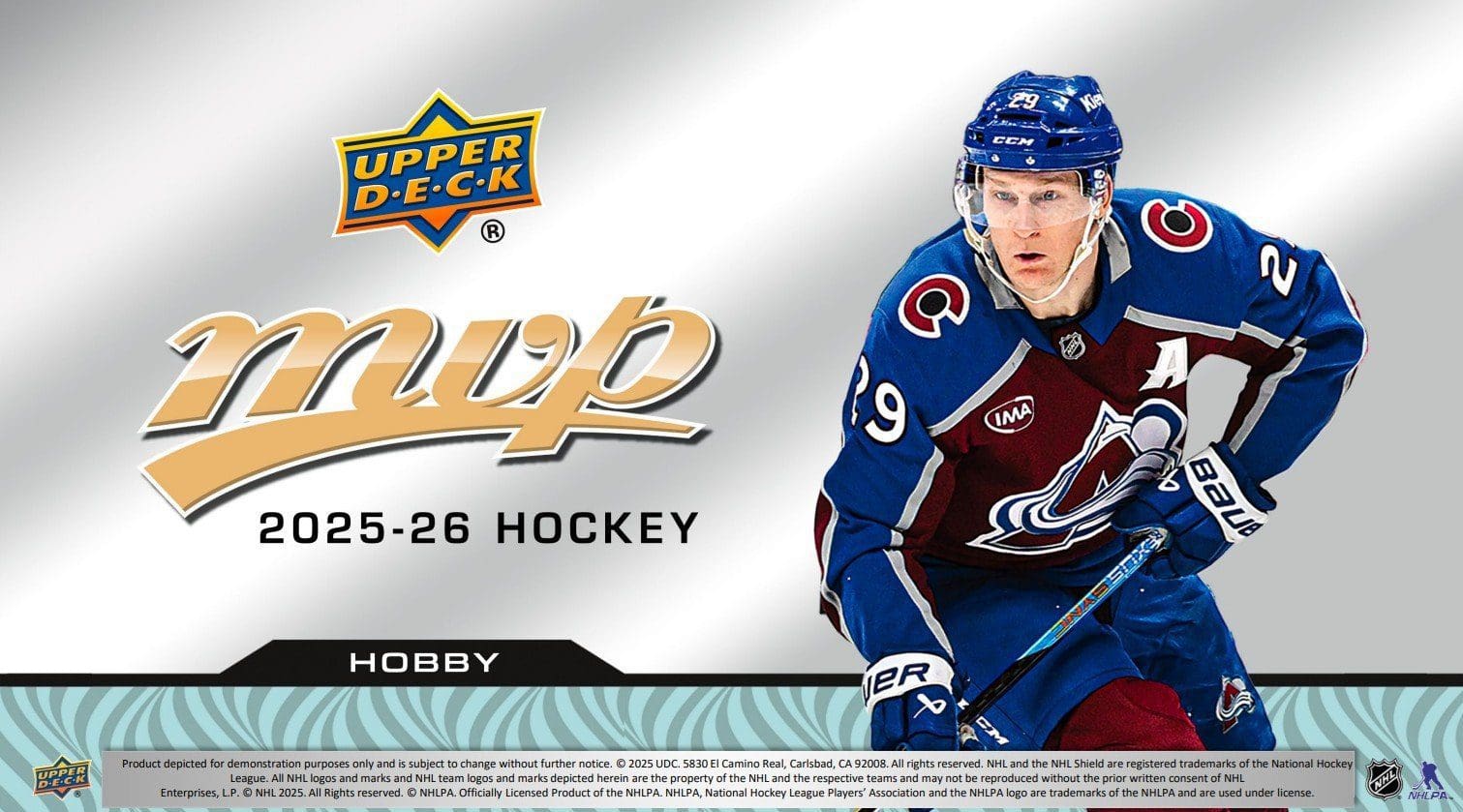 2025-26 Upper Deck MVP Hockey Hobby Balíček - Obrázek 5