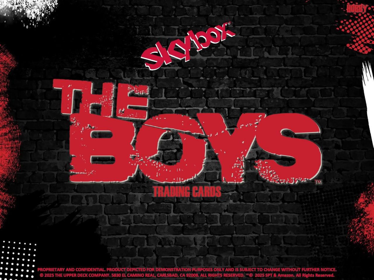 2025 Upper Deck The Boys  Season 1 & 2 Hobby Balíček