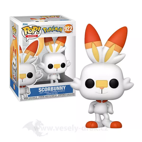 Funko POP Games: Pokémon - Scorbunny