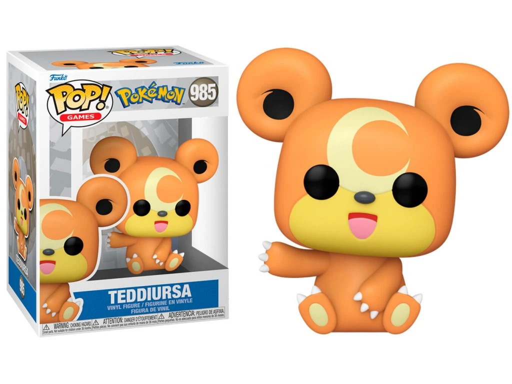 Funko POP! 985 Games: Pokémon - Teddiursa