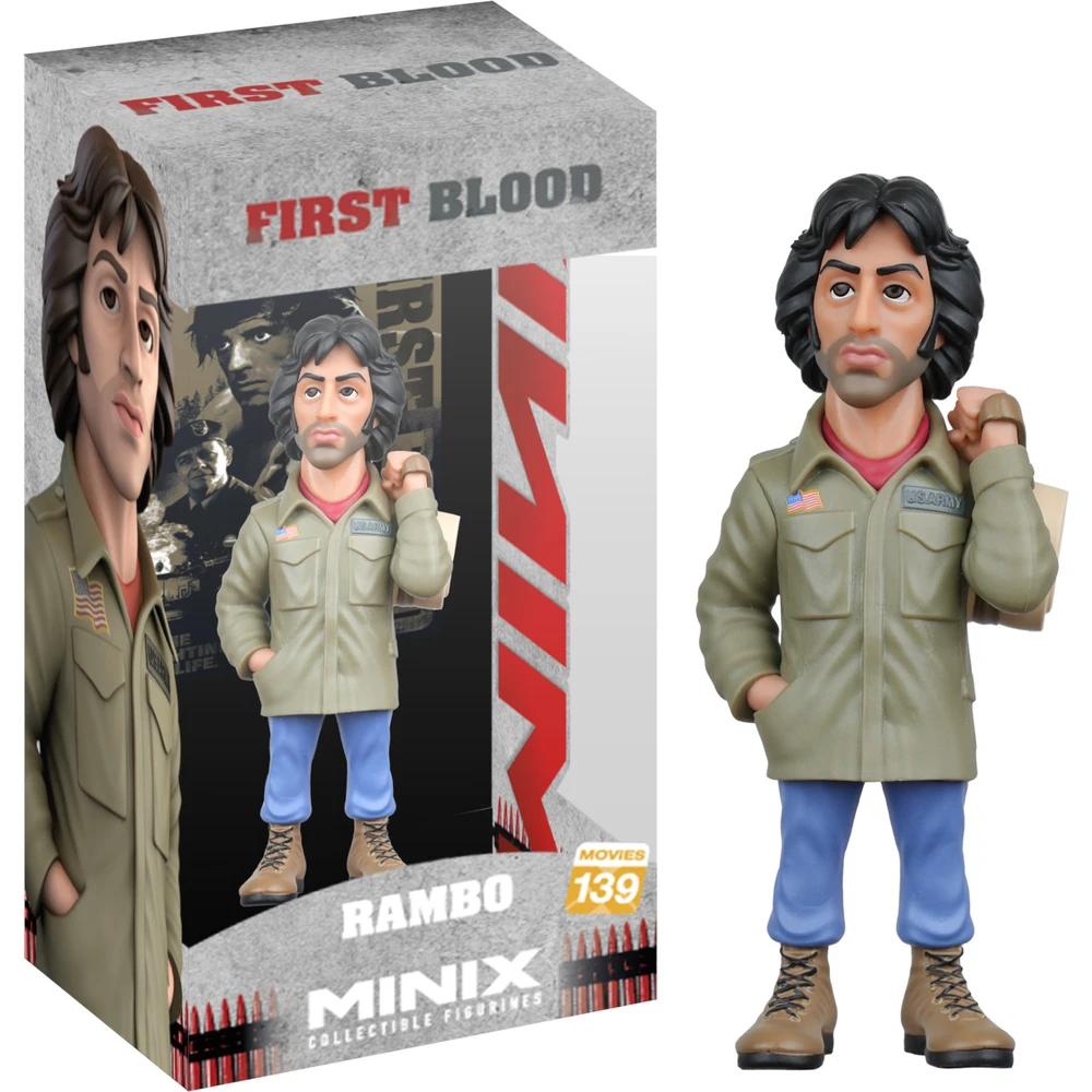 Minix Movies: Rambo First Blood Part II - Rambo 12 cm
