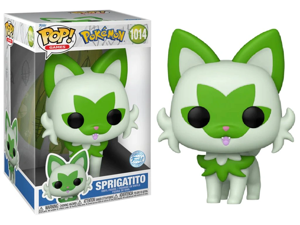 Funko POP! 1014 Games: Pokémon - Sprigatito  Jumbo