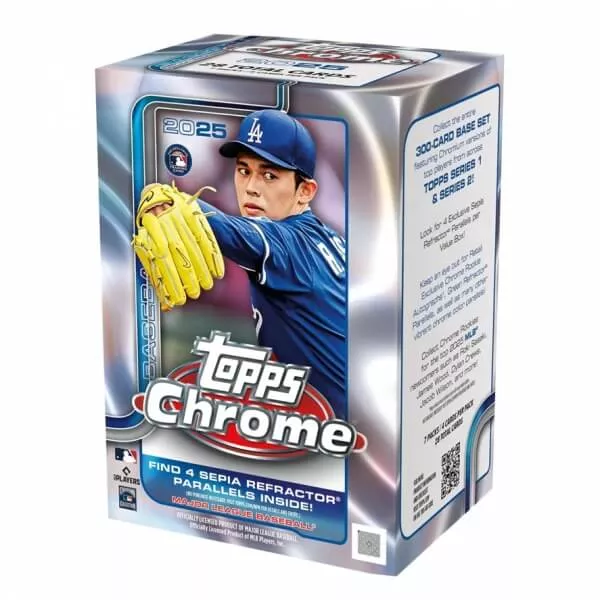 2025 Topps Chrome Baseball Blaster Box