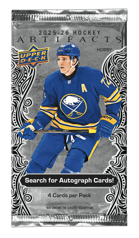 2025-26 Upper Deck Artifacts Hockey Hobby Balíček