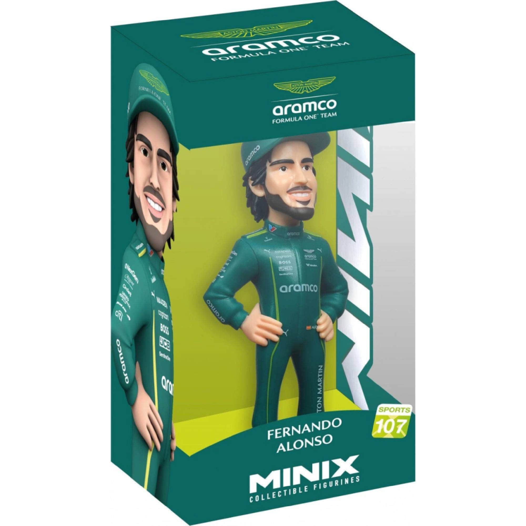 Figurka Minix Aston Martin Fernando Alonso