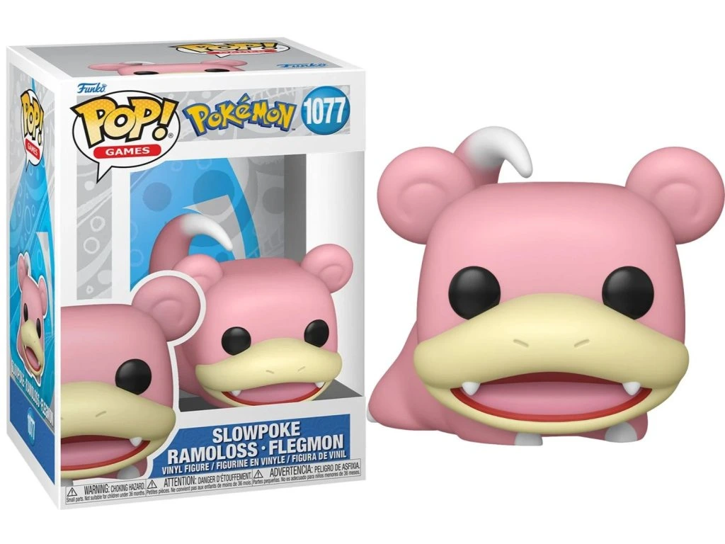 Funko POP! 1077 Games: Pokémon - Slowpoke