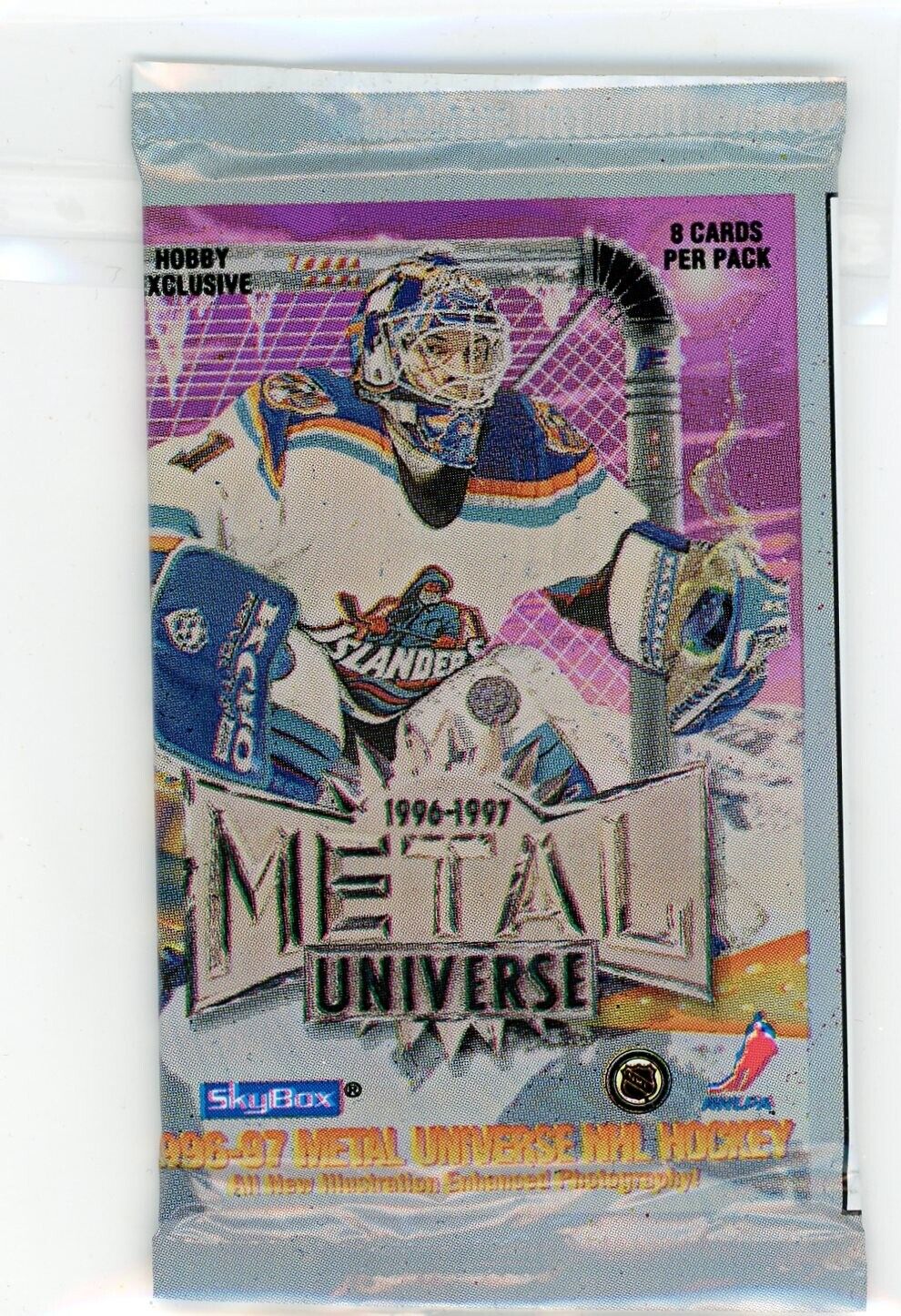 1996-97 Fleer SkyBox Metal Universe Hobby Balíček