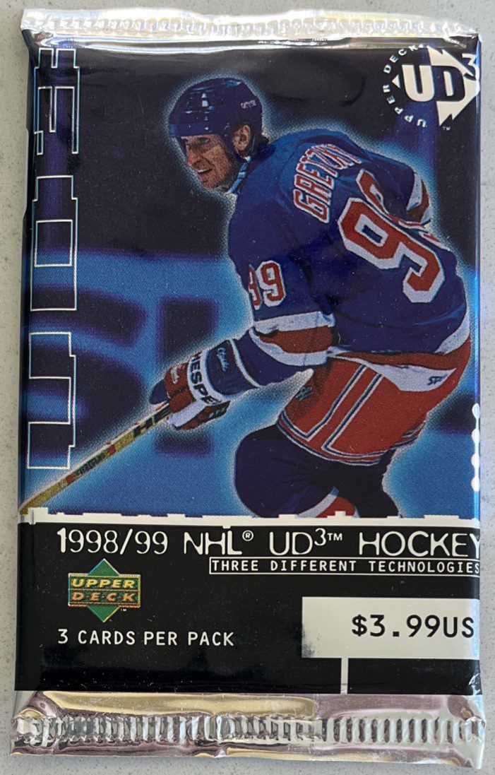 1998-99 Upper Deck UD3 Hockey Hobby Balíček