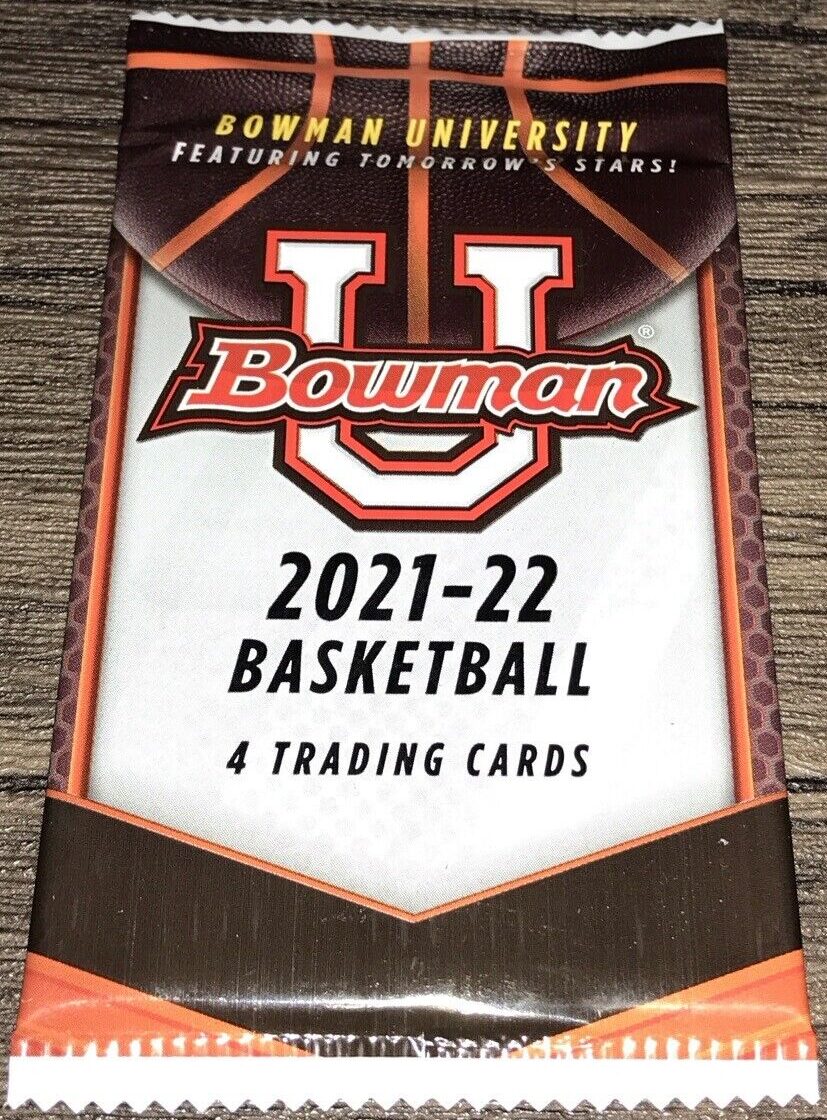 2021-22 Bowman University Basketball Hobby Balíček