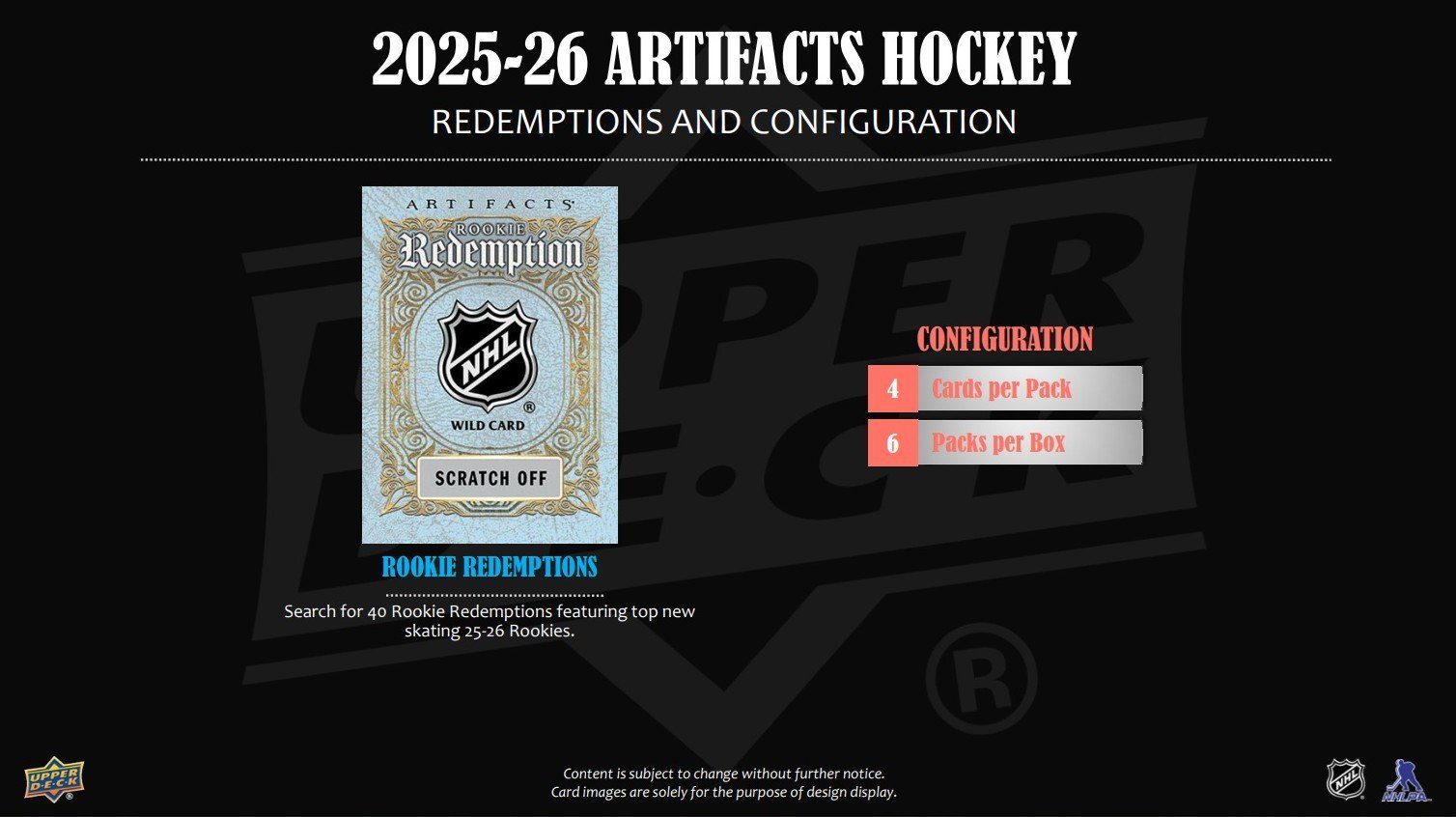 2025-26 Upper Deck Artifacts Hockey Blaster Box - Obrázek 2