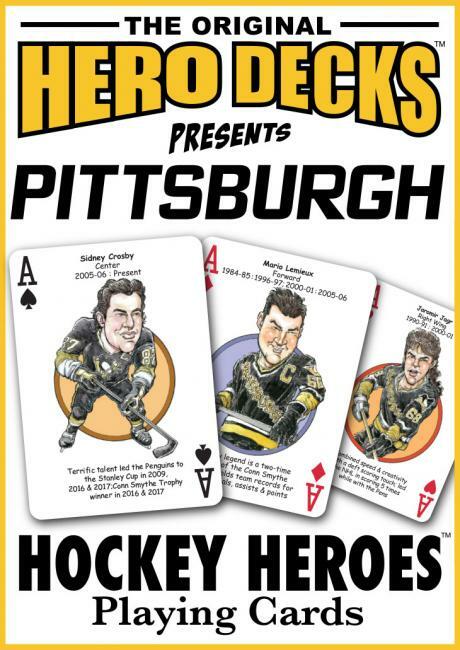 Hero Decks Playing Cards Pittsburgh Penguins  Hockey Heroes