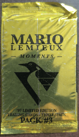 1996-97 Pinnacle Giant Eagle Mario Lemieux Moments #3 Balíček
