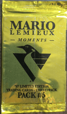 1996-97 Pinnacle Giant Eagle Mario Lemieux Moments #5 Balíček
