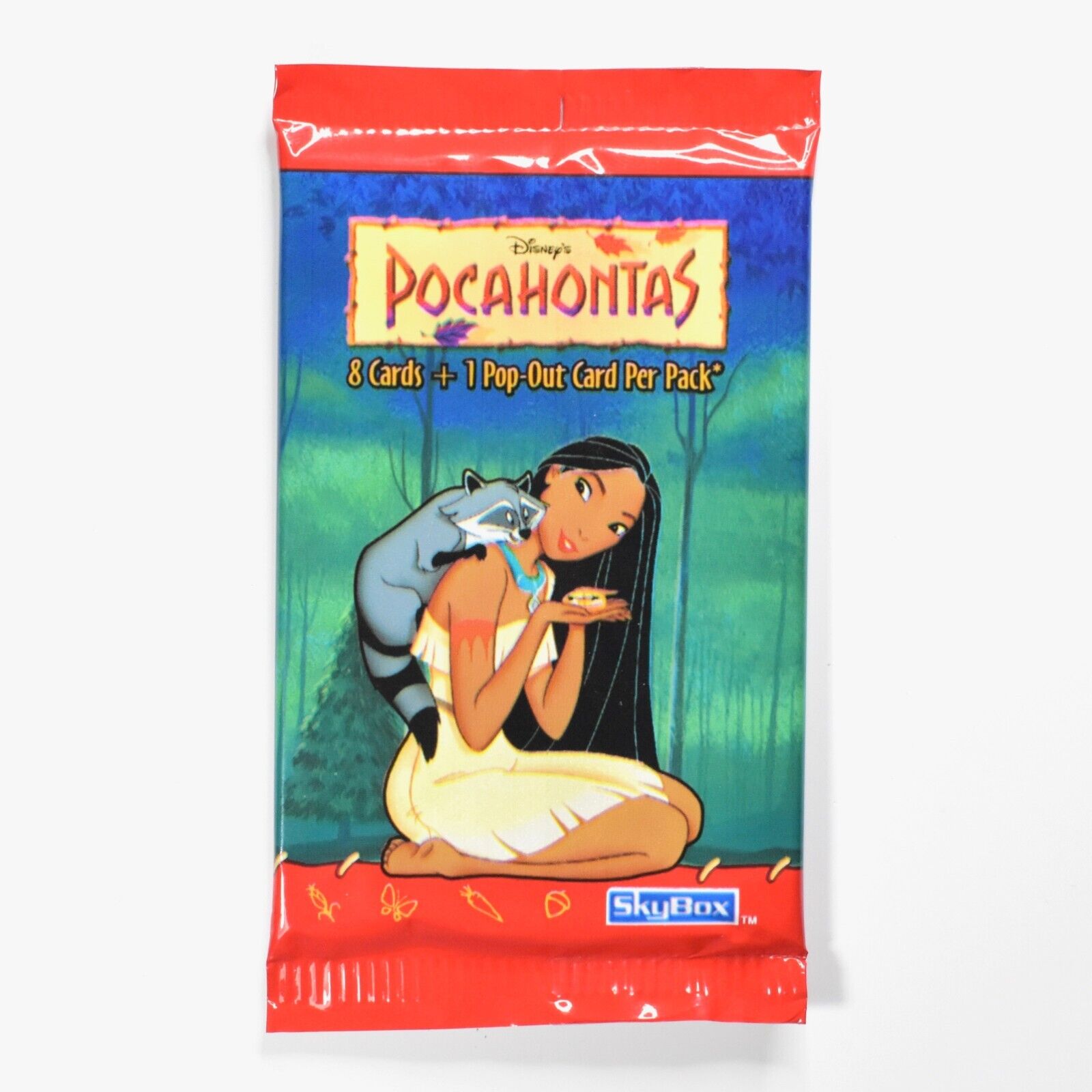 1995 Pocahontas Disney Trading Card Balíček