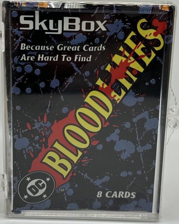 1993 Skybox BLOODLINES Comiks Cards Balíček