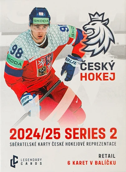 2024-25 LC Český Hokej Series 2 Retail Hockey Box - Obrázek 4