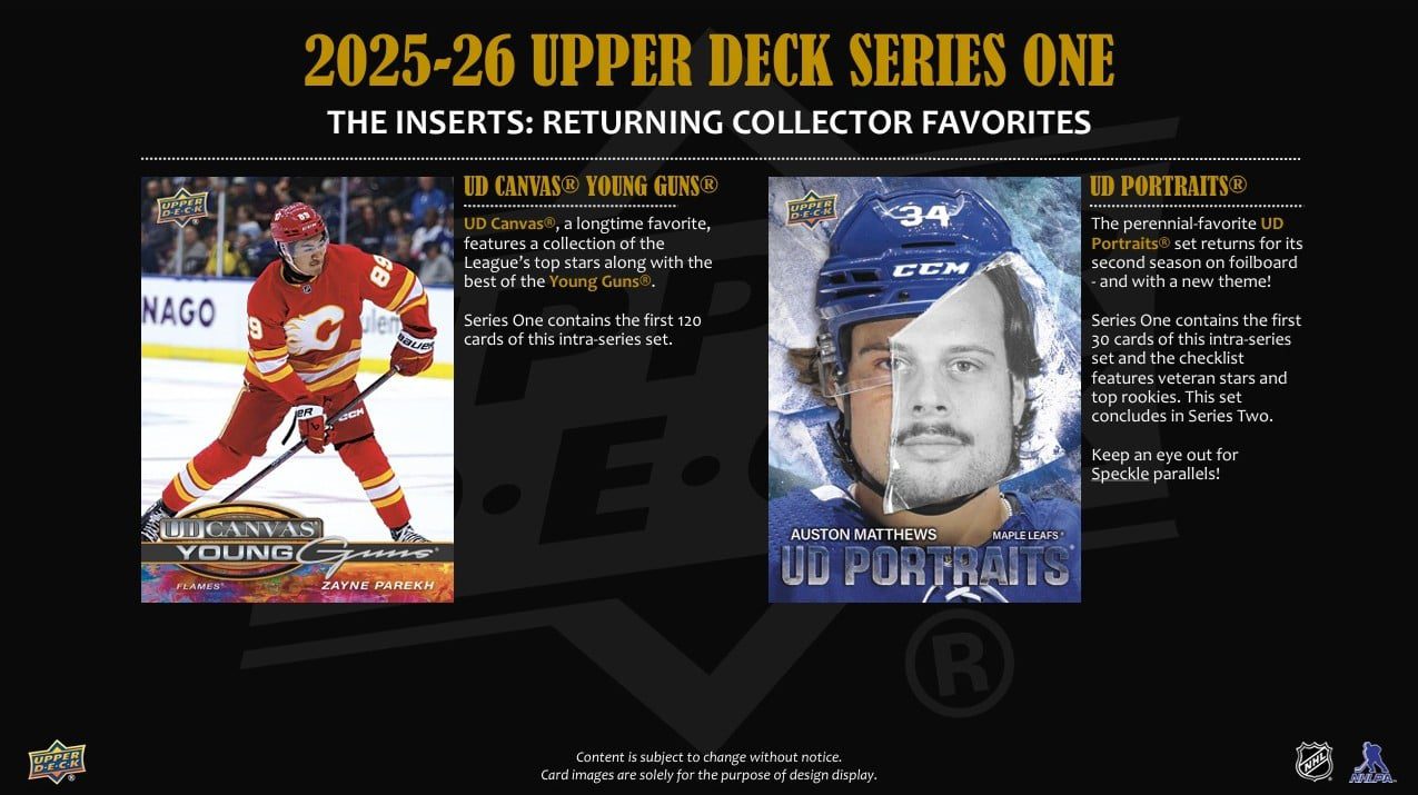 2025-26 Upper Deck Series 1 Hockey Blaster Box - Obrázek 9