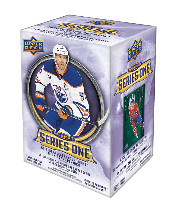 2025-26 Upper Deck Series 1 Hockey Blaster Box
