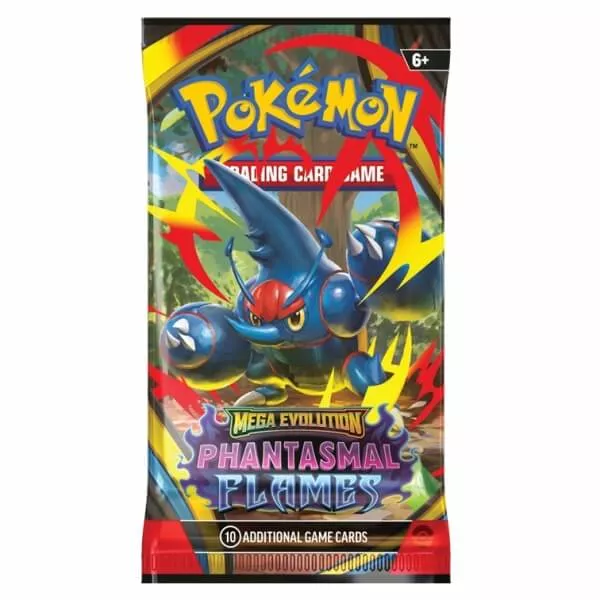 Pokémon Mega Evolution Phantasmal Flames Booster Balíček