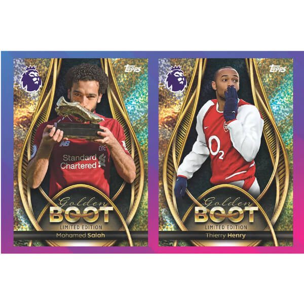 2025-26 Topps Premier League Trading Cards Golden Boot Tin Fotbal - Obrázek 4