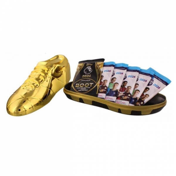2025-26 Topps Premier League Trading Cards Golden Boot Tin Fotbal - Obrázek 3