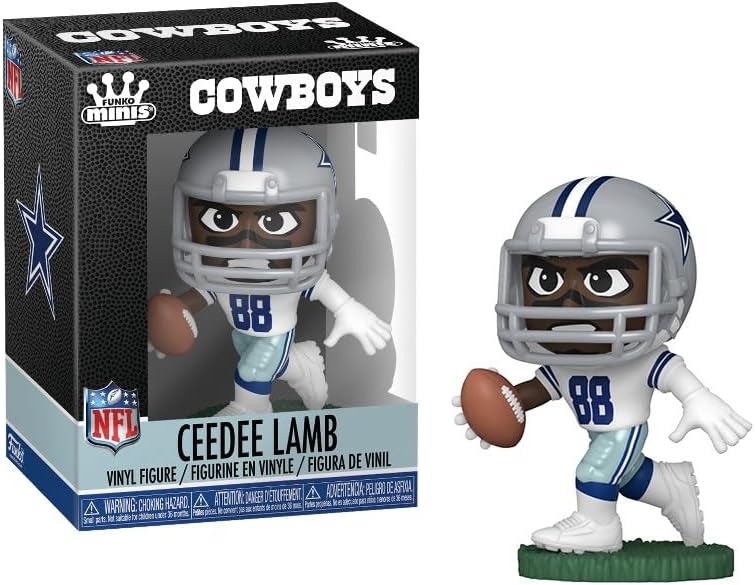 Funko Minis NFL Dallas Cowboys CeeDee Lamb #88 Vinyl Figure